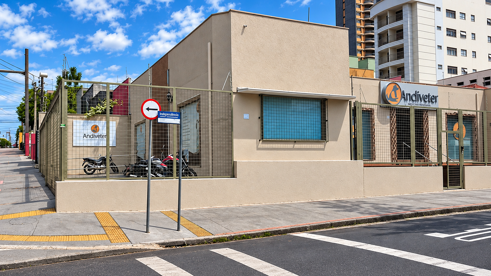 Fachada da unidade Ancliveter em Ribeirão Preto
